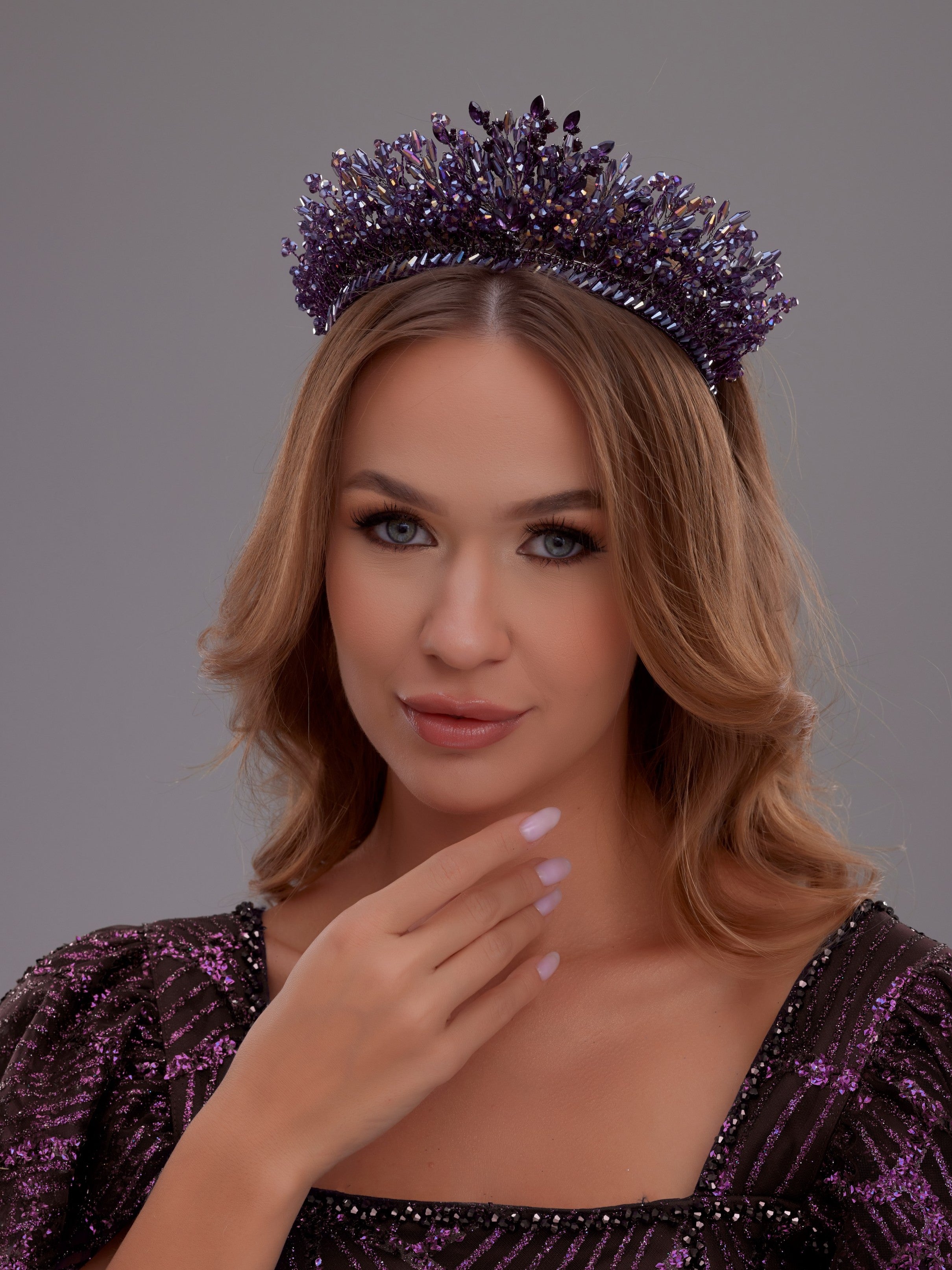 Handmade Crystal Bridal Tiara