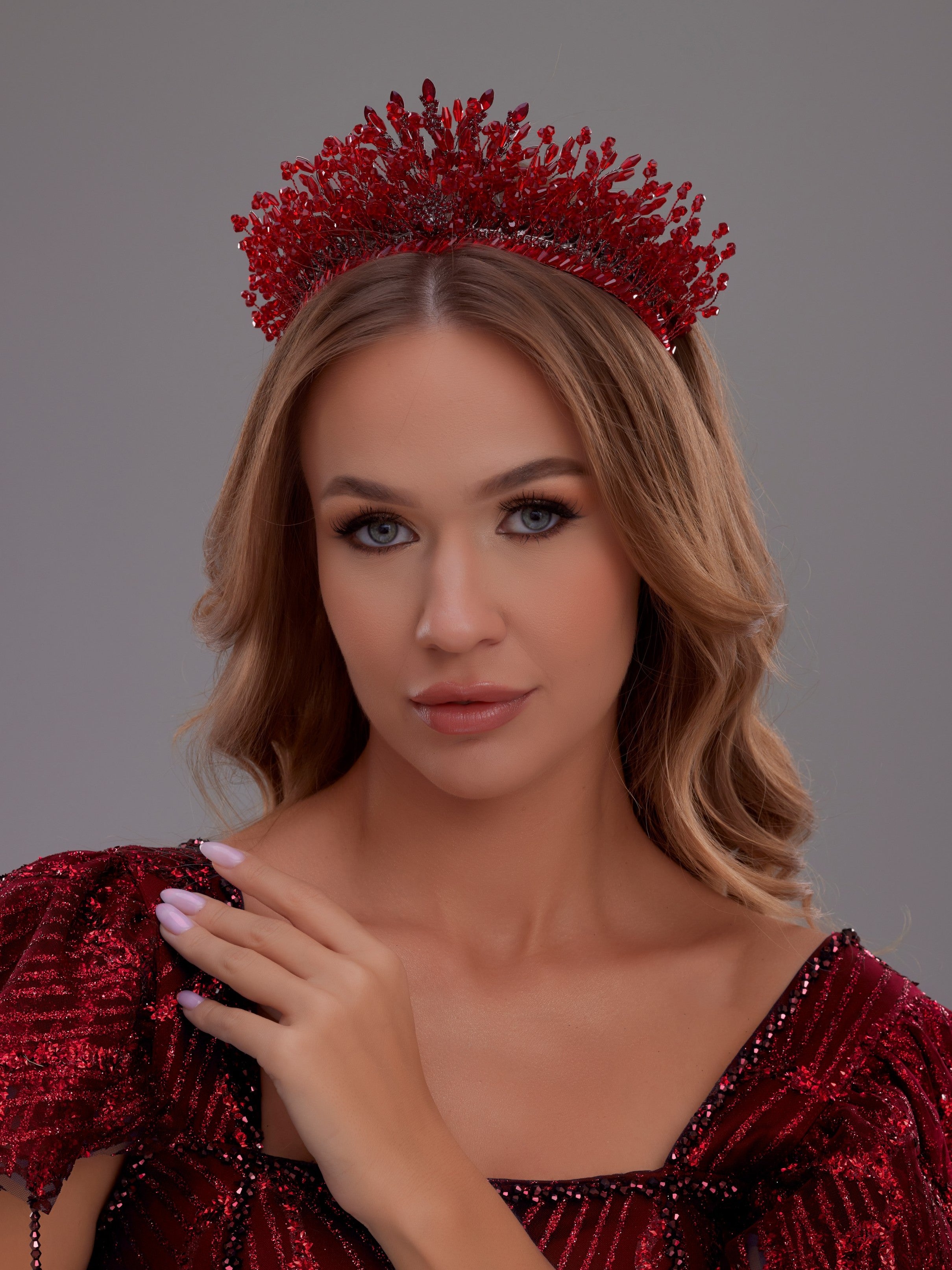 Handmade Crystal Bridal Tiara