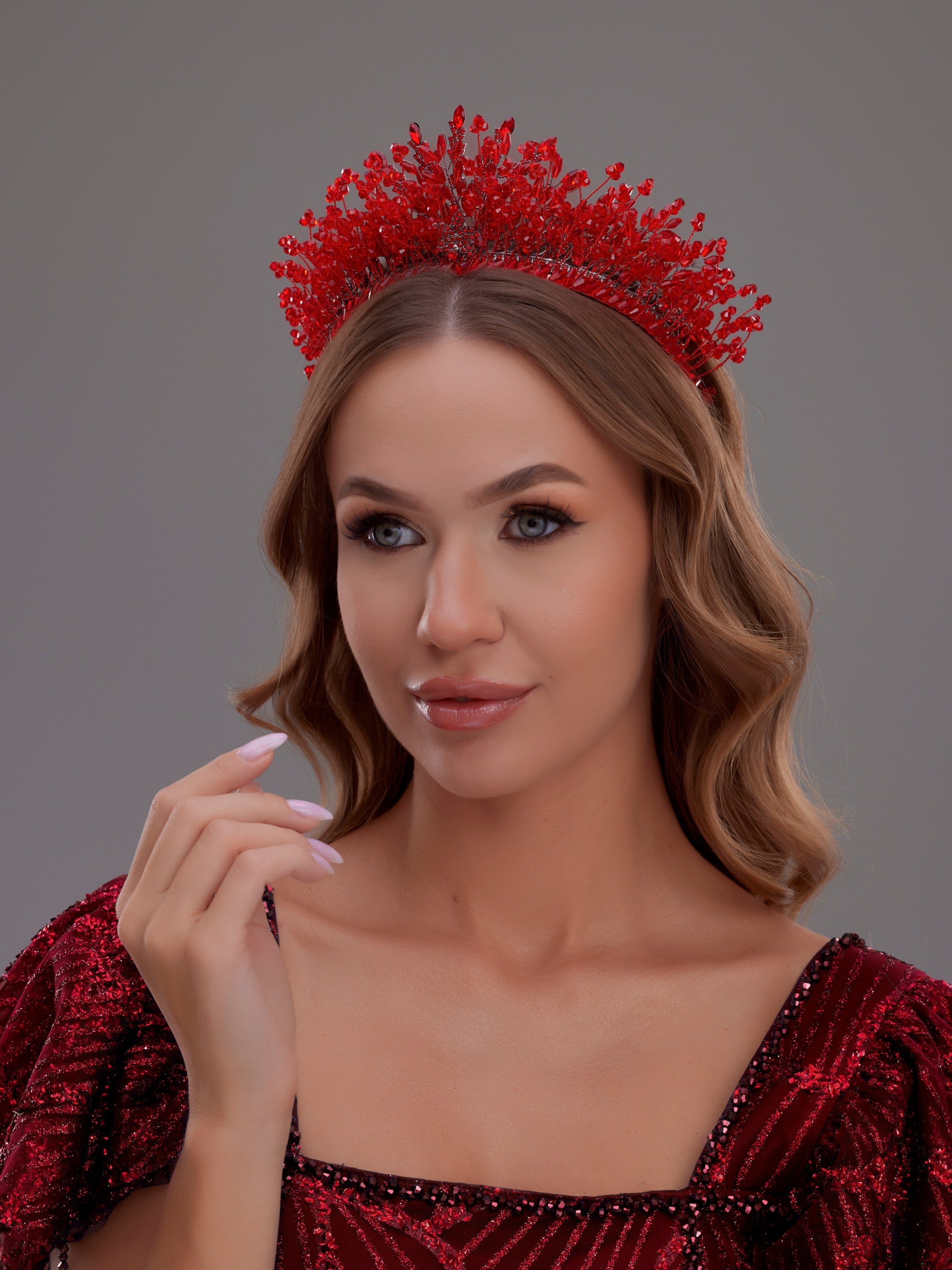 Handmade Crystal Bridal Tiara