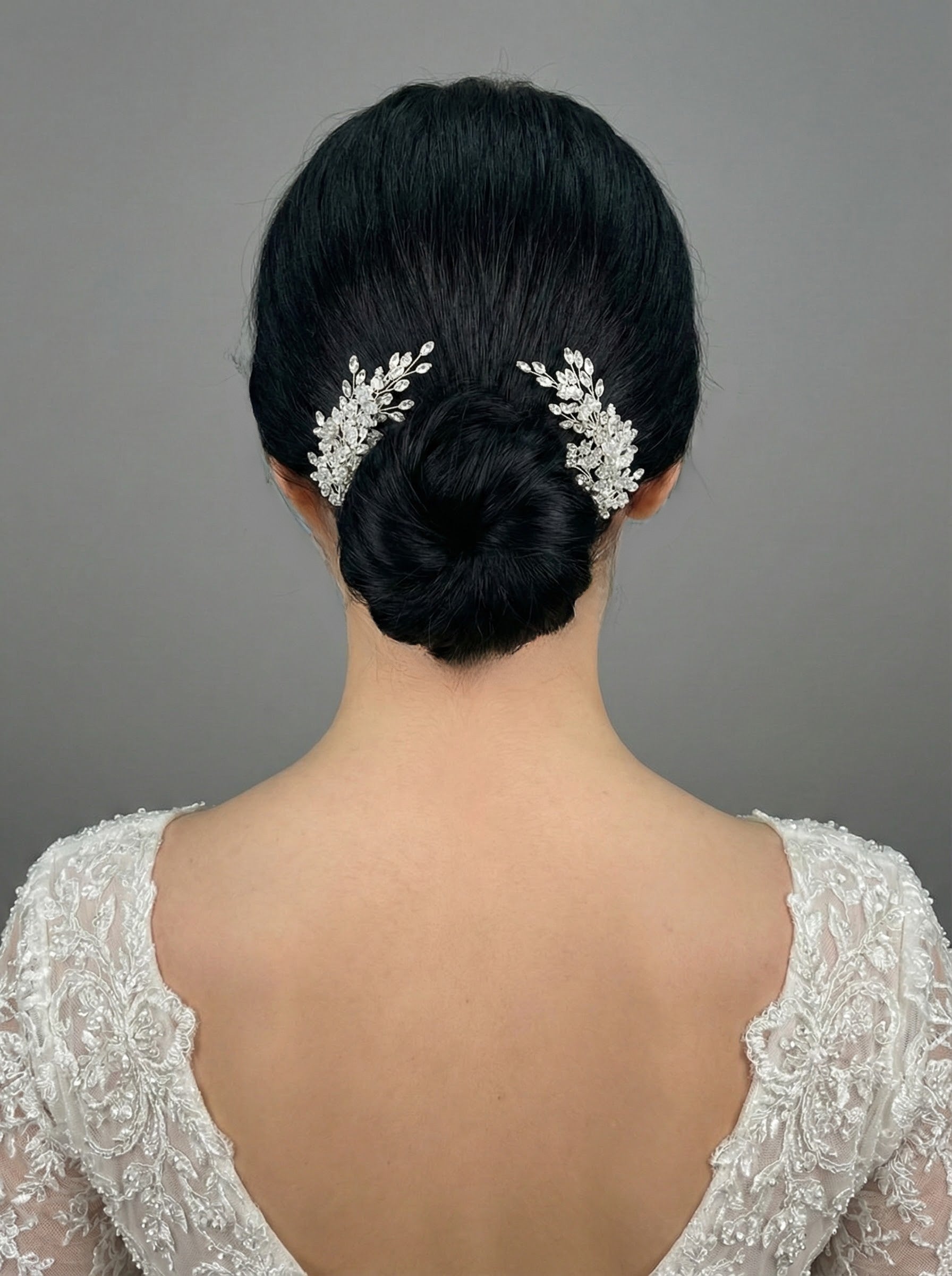 Kristal Çift Saç Tokası – Özel Günler İçin Işıltılı Aksesuar